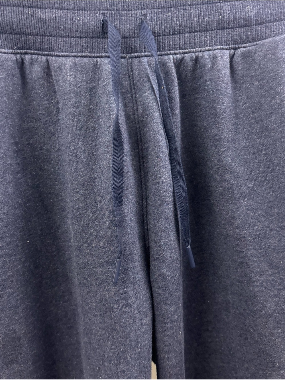 Under Armour Athletic Joggers Sweatpants Navy Blue Drawstring Mens Size Large - Picture 4 of 8